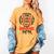 Baseball Mom T Ball Game Mother's Day 2023 Women's Comfort Colors T-Shirt Mustard