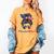 Baseball Mom USA American Flag 4th Of July Women's Comfort Colors T-Shirt Mustard Baseball Mom USA American Flag 4th Of July Women's Comfort Colors T-Shirt Mustard