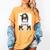 Baseball Mom Women Messy Bun Leopard Mother's Day Women's Comfort Colors T-Shirt Mustard Baseball Mom Women Messy Bun Leopard Mother's Day Women's Comfort Colors T-Shirt Mustard