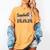 Baseball Nan Women BallPark Nan Baseball Mom Mother's Day Women's Comfort Colors T-Shirt Mustard