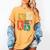 Baseball Player Collage Men Kids Coach Youth Boys Women's Comfort Colors T-Shirt Mustard