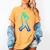 Baseball Player Graphic Women's Comfort Colors T-Shirt Mustard Baseball Player Graphic Women's Comfort Colors T-Shirt Mustard
