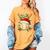 Baseball Santa Christmas Ball Baseball Lover Player Boys Women's Comfort Colors T-Shirt Mustard Baseball Santa Christmas Ball Baseball Lover Player Boys Women's Comfort Colors T-Shirt Mustard