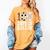 Baseball Soccer Basketball 100 Days Of School Women's Comfort Colors T-Shirt Mustard Baseball Soccer Basketball 100 Days Of School Women's Comfort Colors T-Shirt Mustard
