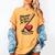 Baseball Valentine Forever On Deck For You Tee Women's Comfort Colors T-Shirt Mustard Baseball Valentine Forever On Deck For You Tee Women's Comfort Colors T-Shirt Mustard