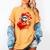 Baseball Valentine's Day Drip Ice Cream Team Women's Comfort Colors T-Shirt Mustard Baseball Valentine's Day Drip Ice Cream Team Women's Comfort Colors T-Shirt Mustard
