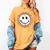 Baseball Vibes Baseball Mom Women's Comfort Colors T-Shirt Mustard Baseball Vibes Baseball Mom Women's Comfort Colors T-Shirt Mustard