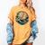 Baseball Waves Ocean Sports Baseball Fans Women's Comfort Colors T-Shirt Mustard Baseball Waves Ocean Sports Baseball Fans Women's Comfort Colors T-Shirt Mustard