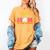 Best Baseball Mom In The World Baseball Women's Comfort Colors T-Shirt Mustard
