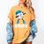 Boys Baseball Graphic Tee Teen Apparel Cute Meme Bruh Women's Comfort Colors T-Shirt Mustard