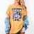 Bruh Baseball Drip Boys Youth Ice Cream Dripping Baseball Women's Comfort Colors T-Shirt Mustard Bruh Baseball Drip Boys Youth Ice Cream Dripping Baseball Women's Comfort Colors T-Shirt Mustard