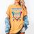 Bruh It's My 100 Days Of School Baseball Ice Cream Drip Boys Women's Comfort Colors T-Shirt Mustard