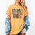 Checkered Leopard Game Day Baseball Men Women Kids Women's Comfort Colors T-Shirt Mustard Checkered Leopard Game Day Baseball Men Women Kids Women's Comfort Colors T-Shirt Mustard