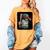 Cool Dollar Bill Guy With Cap And Baseball Costume Premium Tri-Blend Women's Comfort Colors T-Shirt Mustard