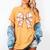 Coquette Bow Baseball Mama Baseball Mom Women Premium Women's Comfort Colors T-Shirt Mustard Coquette Bow Baseball Mama Baseball Mom Women Premium Women's Comfort Colors T-Shirt Mustard