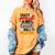 Crazy Proud Always Loud Ball Mom Volleyball Baseball Mom Women's Comfort Colors T-Shirt Mustard Crazy Proud Always Loud Ball Mom Volleyball Baseball Mom Women's Comfort Colors T-Shirt Mustard