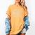 Crazy Proud Always Loud Baseball Mom Saying Graphic Premium Women's Comfort Colors T-Shirt Mustard