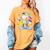 Cute Easter Baseball Ice Cream Boys Girls Kids Women's Comfort Colors T-Shirt Mustard