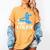 Da Pope Leo XIV Baseball Women's Comfort Colors T-Shirt Mustard Da Pope Leo XIV Baseball Women's Comfort Colors T-Shirt Mustard