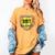 Dirt And Diamonds Baseball Leopard Baseball Mom Women's Comfort Colors T-Shirt Mustard Dirt And Diamonds Baseball Leopard Baseball Mom Women's Comfort Colors T-Shirt Mustard