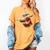 Dominican Republic Santa Christmas Baseball Beisbol Women's Comfort Colors T-Shirt Mustard