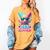Drip Happens Baseball Ice Cream Bat And Ball With Sunglasses Women's Comfort Colors T-Shirt Mustard Drip Happens Baseball Ice Cream Bat And Ball With Sunglasses Women's Comfort Colors T-Shirt Mustard
