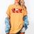 Drip Valentines Day Basketball Baseball Football Boy Men Kid Women's Comfort Colors T-Shirt Mustard