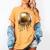 Dripping Gold Drip Baseball Game Day Player Coach Baller Women's Comfort Colors T-Shirt Mustard Dripping Gold Drip Baseball Game Day Player Coach Baller Women's Comfort Colors T-Shirt Mustard