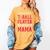 My Favorite T-Ball Player Calls Me Mama Baseball Mom Women's Comfort Colors T-Shirt Mustard My Favorite T-Ball Player Calls Me Mama Baseball Mom Women's Comfort Colors T-Shirt Mustard