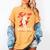 Future Matlacha Baseball Star Baseball Player Sports Theme Premium Tri-Blend Women's Comfort Colors T-Shirt Mustard