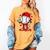 Game Day Baseball Drip Valentine Hearts Sport Lover Women's Comfort Colors T-Shirt Mustard Game Day Baseball Drip Valentine Hearts Sport Lover Women's Comfort Colors T-Shirt Mustard