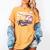 Godfather Rookie Of Year 1st Birthday Baseball Theme Women's Comfort Colors T-Shirt Mustard Godfather Rookie Of Year 1st Birthday Baseball Theme Women's Comfort Colors T-Shirt Mustard