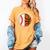 Granny Of Ballers Baseball Basketball Grandma Granny Women's Comfort Colors T-Shirt Mustard