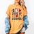 Happy 101 Days Of School Baseball Sports 100th Day Women's Comfort Colors T-Shirt Mustard