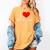 I Heart My Wawa Raglan Baseball Tee Women's Comfort Colors T-Shirt Mustard I Heart My Wawa Raglan Baseball Tee Women's Comfort Colors T-Shirt Mustard