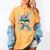 I Hit 100 Days Of School Baseball Drip 100th Day Of School Women's Comfort Colors T-Shirt Mustard I Hit 100 Days Of School Baseball Drip 100th Day Of School Women's Comfort Colors T-Shirt Mustard