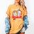 Hot Mess Always Stressed Baseball Mom Women's Comfort Colors T-Shirt Mustard Hot Mess Always Stressed Baseball Mom Women's Comfort Colors T-Shirt Mustard