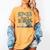 HUGvyn 6733 Days Of School Baseball 100 Days Camo Cap Boys Women's Comfort Colors T-Shirt Mustard HUGvyn 6733 Days Of School Baseball 100 Days Camo Cap Boys Women's Comfort Colors T-Shirt Mustard