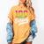 Ice Cream Drip 100 Days Of School Baseball Boys 100th Day Women's Comfort Colors T-Shirt Mustard Ice Cream Drip 100 Days Of School Baseball Boys 100th Day Women's Comfort Colors T-Shirt Mustard