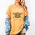 I'm Just Here For The Snacks And Commercials Baseball Women's Comfort Colors T-Shirt Mustard I'm Just Here For The Snacks And Commercials Baseball Women's Comfort Colors T-Shirt Mustard