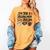 I'm Not A Regular Mom I'm A Baseball Mom Mother's Day Women's Comfort Colors T-Shirt Mustard