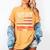 I'm Not Yelling This Is Just My Baseball Mom Voice Sport Women's Comfort Colors T-Shirt Mustard