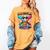 It's My 6733 Days Of School Baseball Ice Cream Dripping Women's Comfort Colors T-Shirt Mustard It's My 6733 Days Of School Baseball Ice Cream Dripping Women's Comfort Colors T-Shirt Mustard