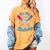 It's My 6th Birthday Baseball Fan Fun Party Celebration Women's Comfort Colors T-Shirt Mustard
