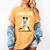 Jackson Chourio Milwaukee MLB Baseball Player MLBJCH201M Women's Comfort Colors T-Shirt Mustard