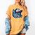 Jarrell Storm Chasers Baseball Big Logo Women's Comfort Colors T-Shirt Mustard