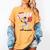 Jarren Duran Boston MLB Baseball Players MLBJDU204M Women's Comfort Colors T-Shirt Mustard