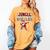 Jingle Ballers Plaid Santa Dabbing Baseball Christmas Women's Comfort Colors T-Shirt Mustard