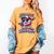 Just A Boy Who Loves Baseball Patriotic Drip For Youth Boys Women's Comfort Colors T-Shirt Mustard Just A Boy Who Loves Baseball Patriotic Drip For Youth Boys Women's Comfort Colors T-Shirt Mustard