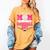 Just A Good Mom With A Baseball Bat Baseball Mom Women's Comfort Colors T-Shirt Mustard Just A Good Mom With A Baseball Bat Baseball Mom Women's Comfort Colors T-Shirt Mustard